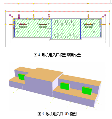 基于soundplan的燃机进风口声屏障设计研究