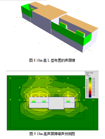 基于soundplan的燃机进风口声屏障设计研究